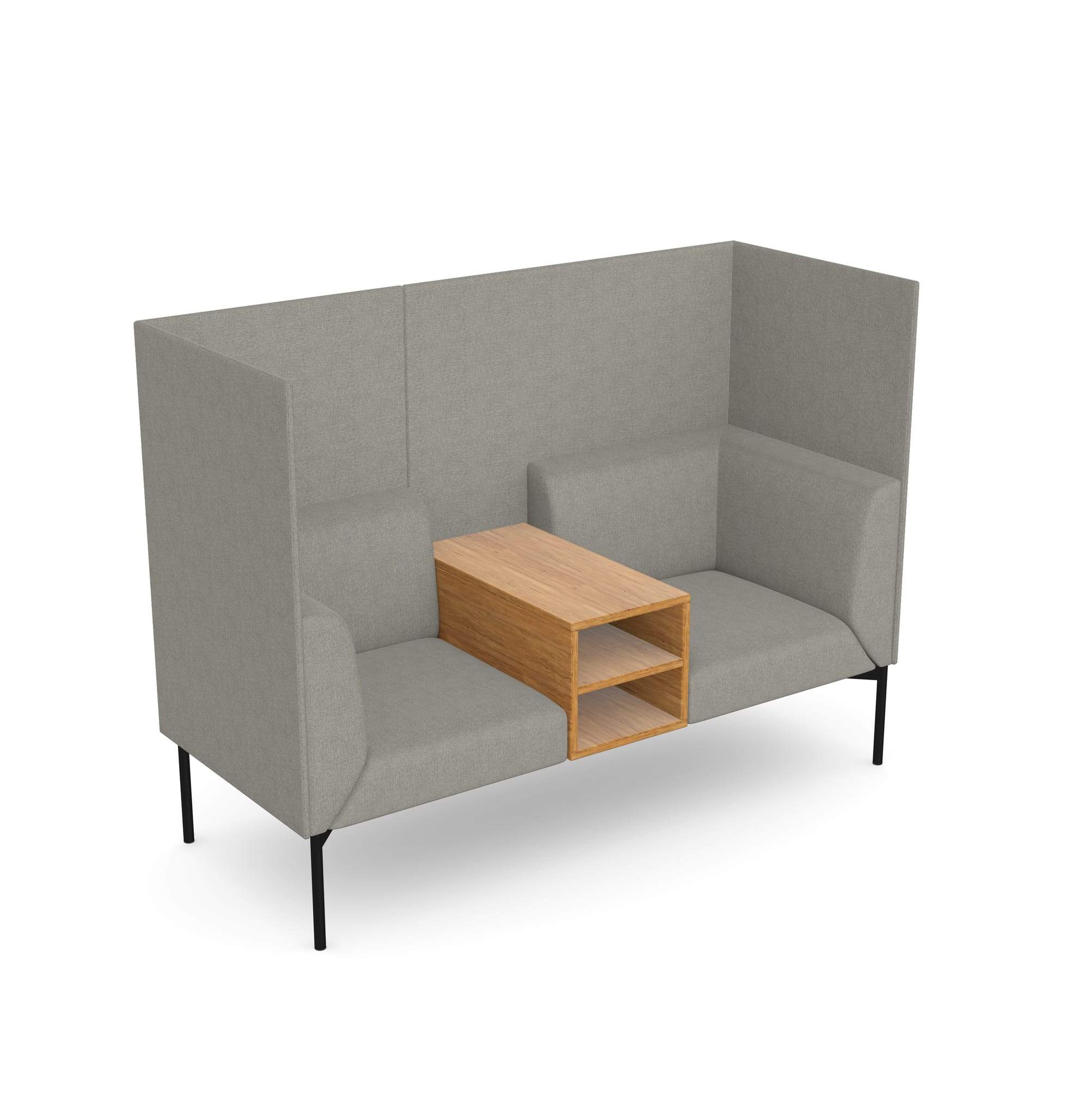 Sona 2,5 Seater with Table High Wall 2