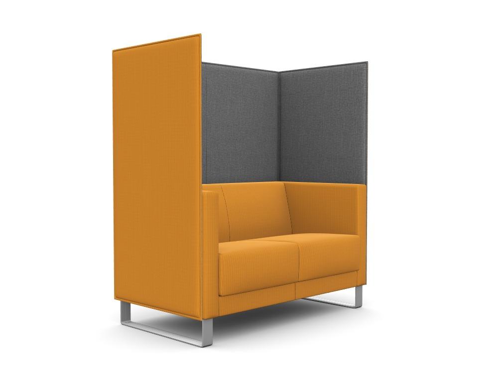 Vancouver Lite 2-Seat Sofa with Partition Walls