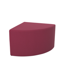 Volt & Square Square 90 Degree Corner Section Pouffe