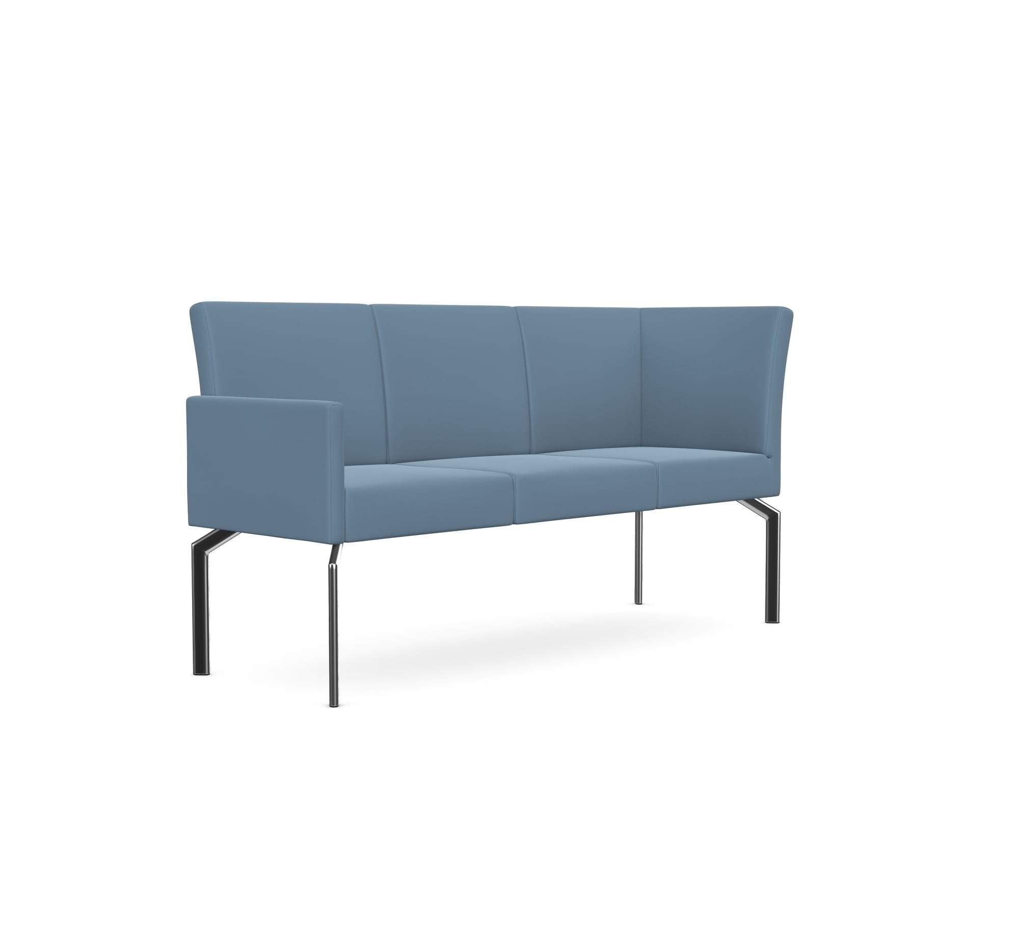 Cloud - 3 Seater with Backrest and Corner Right Armrest